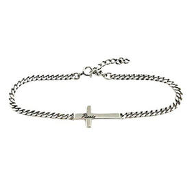 FRICA FRICA FLAT-CROSS-CHAIN-BRACELET 手链JPY带授权招加盟代理
