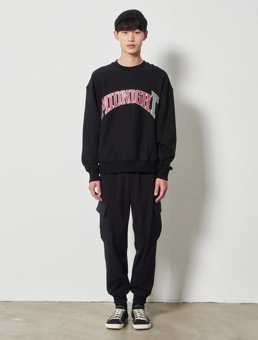 8seconds Printed cotton 黑色切口印花运动衫男款#420Y41EY25JPY带授权招加盟代理 商品图1