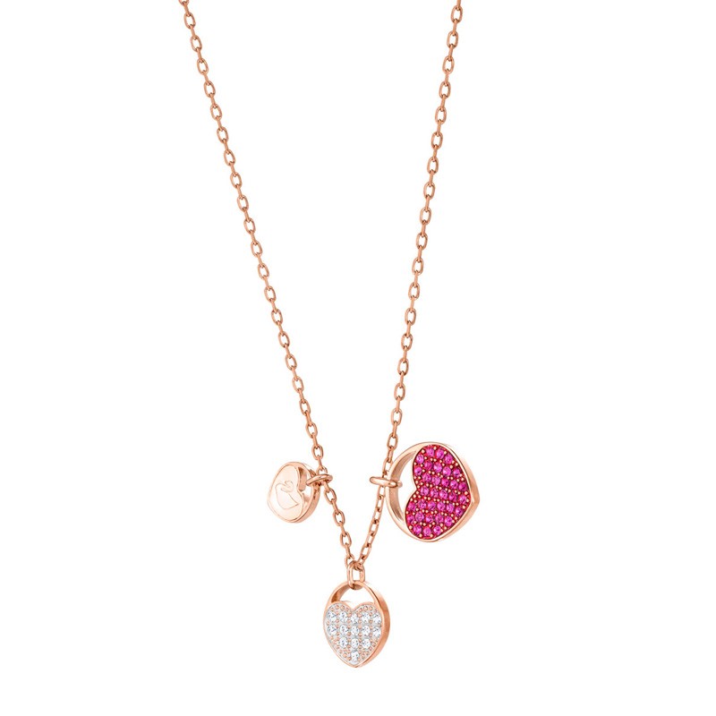 SWAROVSKI/施华洛世奇 女士镀玫瑰金色项链 5472446JPY带授权招加盟代理