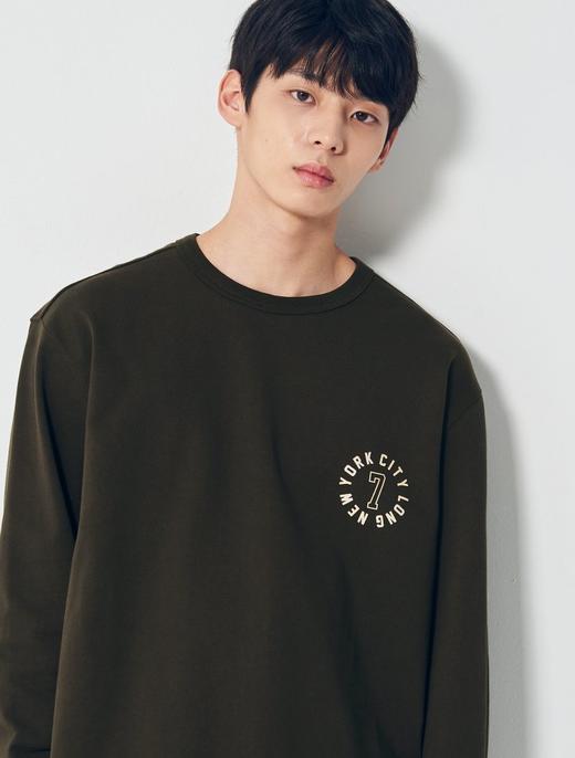 8seconds Flax blendn卡其色纯棉Graphi T恤男款#450X41FQ6HJPY带授权招加盟代理 商品图0