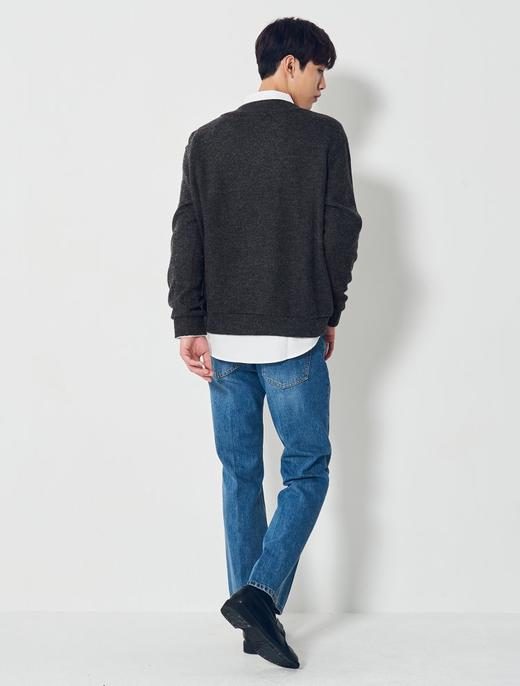 8seconds Wool fleece  Ash毛绒V领T恤男款#210941AYI4JPY带授权招加盟代理 商品图3