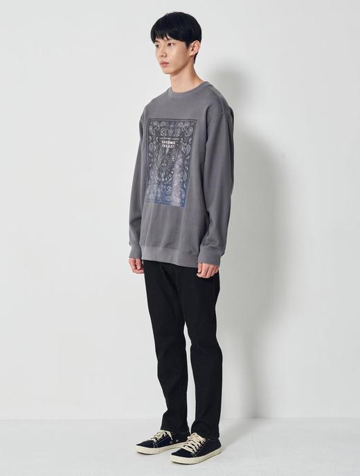 8seconds Printed cotton 宽松版型运动衫男款#450941FQ3PJPY带授权招加盟代理 商品图2