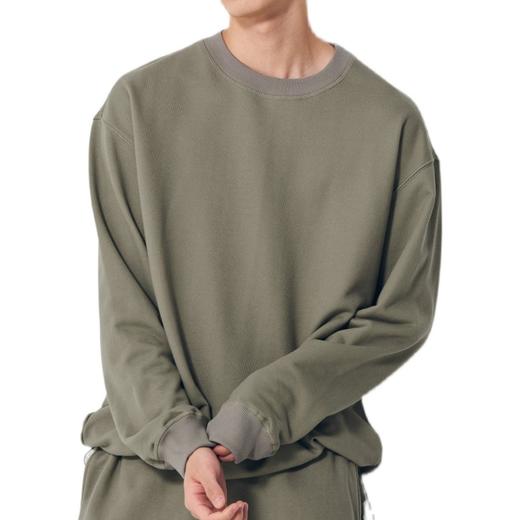 8seconds Mock collarr卡其色String超大T恤 男款#450941FQ2HJPY带授权招加盟代理 商品图4