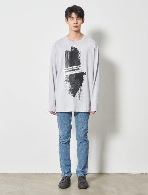 8seconds Printed cotton艺术品长袖T恤男款#260841DY22JPY带授权招加盟代理 商品图2