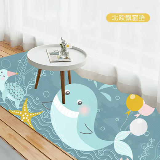 【14.9元/个】自然枫范儿法兰式地垫50*160cm（花色随机）1113397 商品图2