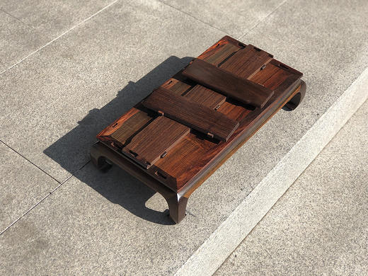 红桥红  家具严选  大红酸枝（交趾黄檀）【可拆装 迷你版罗汉床】 商品图7