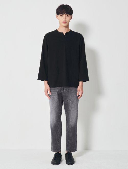 8seconds Cotton crew neck 开N脖子超大T恤男款#420841AY25JPY带授权招加盟代理 商品图2