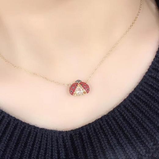 SWAROVSKI/施华洛世奇 女士红色瓢虫项链 5521787JPY带授权招加盟代理 商品图4