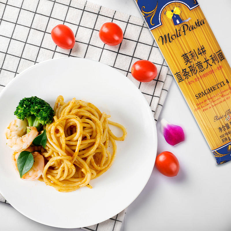 莫利 意大利进口 4#直条形意大利面 500g/包
