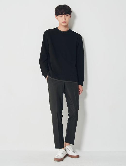 8seconds Wool fleece 黑色梭织长袖T恤男款#420841AY15JPY带授权招加盟代理 商品图3