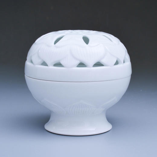 已售罄《莲花香球·盘香炉》温润如玉 超值！ 商品图0