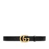 GUCCI/古驰 男士黑色双G带扣皮革腰带 414516-AP00T-1000JPY带授权招加盟代理 商品缩略图2