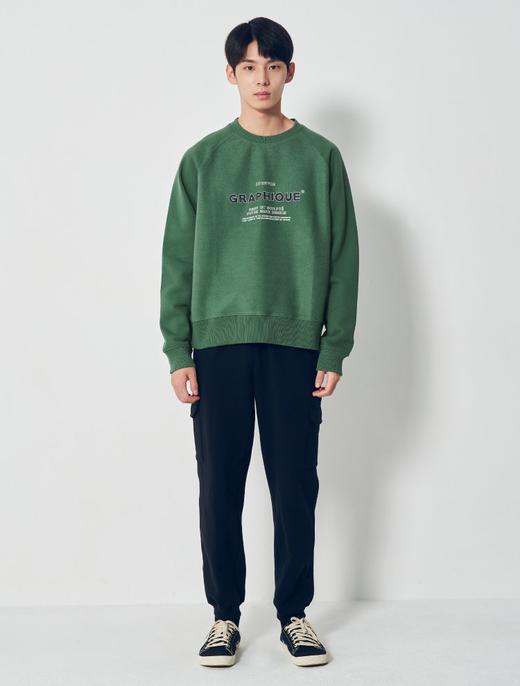 8seconds Fleece Art抓绒艺术品Raglan运动衫男款#420Y41DY1MJPY带授权招加盟代理 商品图1