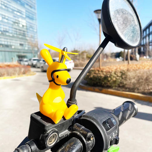 车载袋鼠公仔摆件 商品图3