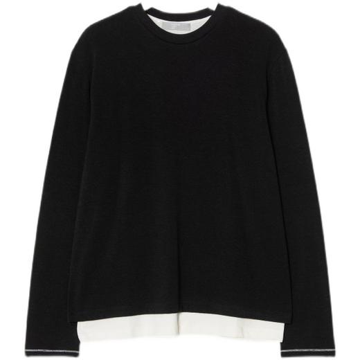 8seconds Mock collarr  黑色超大款分层T恤男款#210941AYJ5JPY带授权招加盟代理 商品图4