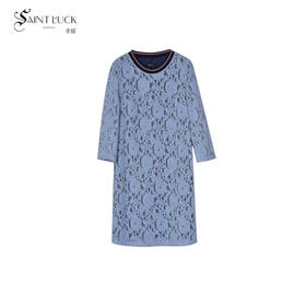 SAINT L’UCK/圣媛女装蕾丝中长款连衣裙SA319L03