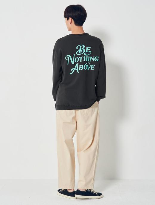 8seconds Printed cotton编织字母长袖T恤 男款#450941LBA4JPY带授权招加盟代理 商品图3