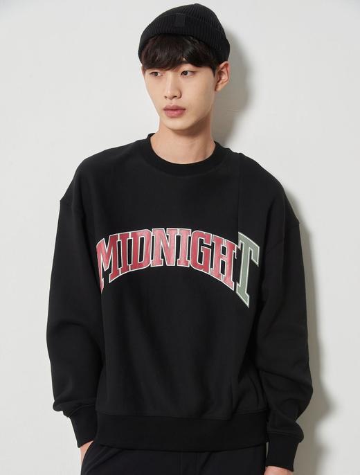 8seconds Printed cotton 黑色切口印花运动衫男款#420Y41EY25JPY带授权招加盟代理 商品图0