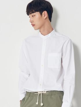 8seconds White oxford shirt白色牛津布带领衬衫男款#420764LY21JPY带授权招加盟代理