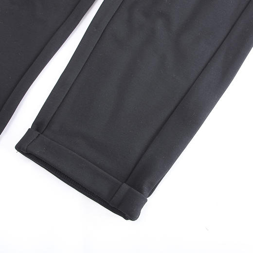 T潮流前线橡筋女九分裤2017年冬装新品时尚腰带橡筋哈伦裤韩版百 商品图3