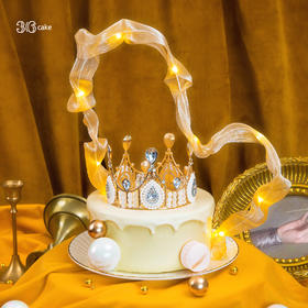 皇冠女王-鲜果奶油蛋糕，可选1.5磅