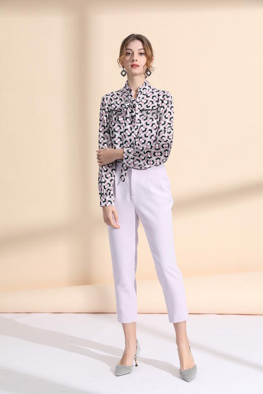 T型裤口九分裤 商品图3