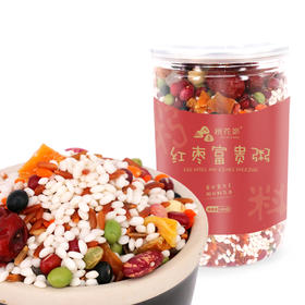 【杂粮粥】 桃花峁红枣富贵粥400g*3罐  红枣香米绿豆百合杂粮原料组合