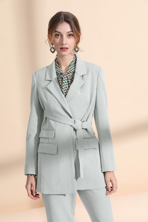 小众设计款腰带西服 商品图1