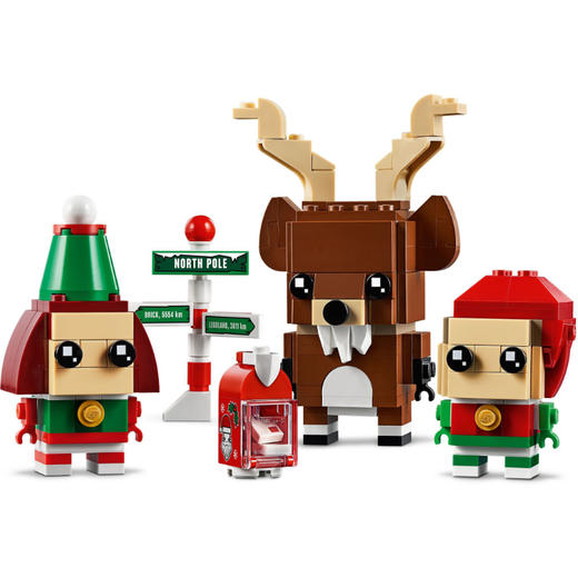  乐高方头仔-驯鹿与圣诞精灵 40353 商品图4