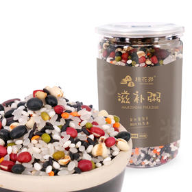 【杂粮粥】 桃花峁滋补粥400g*3罐  莲子枸杞枣干百合银耳芸豆荞麦仁等杂粮原料组合