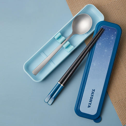 TA030103077ZZ 浩天安心抗菌便携筷勺二件套 商品图9