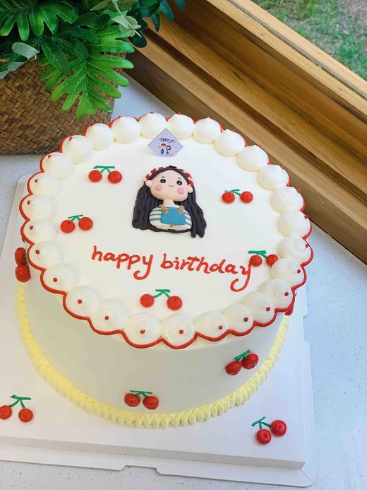 樱桃女孩奶油蛋糕 下单前请仔细阅读商品详情 商品图0