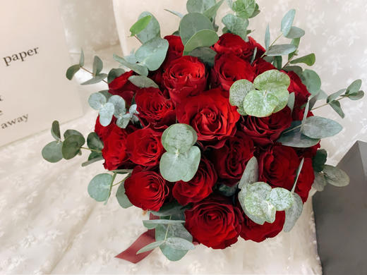 高原红玫瑰【这世上真话本就不多，你的脸红胜过一大段告白】简小姐精选 A级高端红丝绒质感 高原红 10枝 下单5天内发货 商品图5