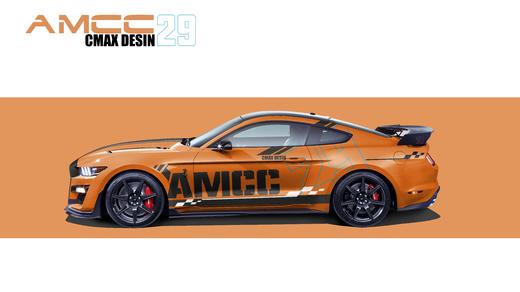 AMCC谢尔比(野马)GT500套件拉花（赛道设计个人定制款） 商品图1