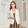 丁摩 重磅30姆米真丝西装女通勤桑蚕丝西服薄款上衣外套Q121079-DZ999 商品缩略图6