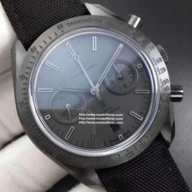 OM厂：新力作 完美出击 魔力诱惑 神秘魅力 月之暗面 续写传奇 延续om自主研发自制9300机芯3点盘为【12小时】和【60分钟】累积计时盘，所有功能及外观均按照原版【1-1】打造