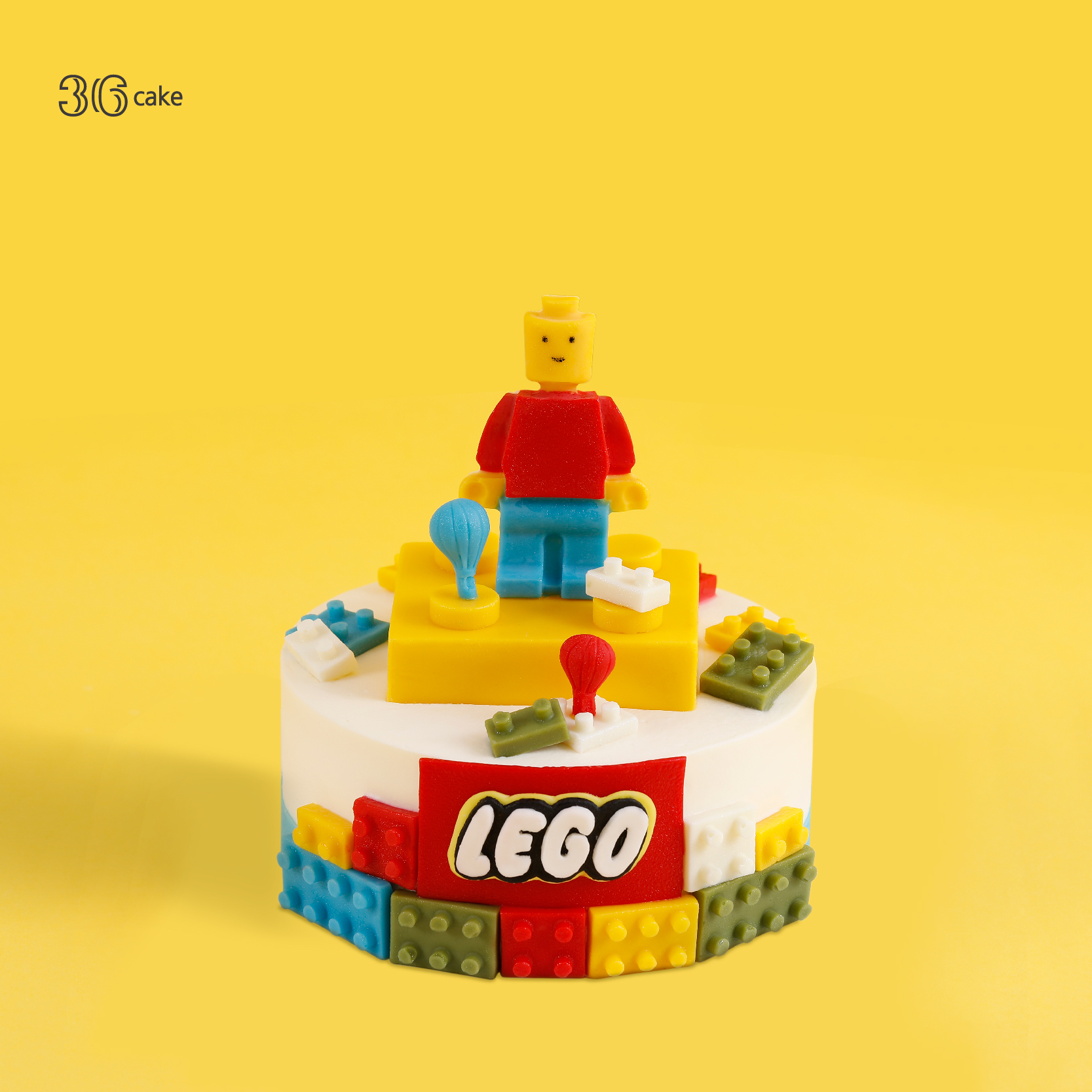 乐高星球·鲜果戚风蛋糕，可选1.5/2.5/3.5磅-冰淇淋口味仅限深圳广州佛山可选