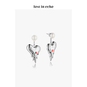 【新粉专享99购】lost in echo 精美古怪之心耳饰