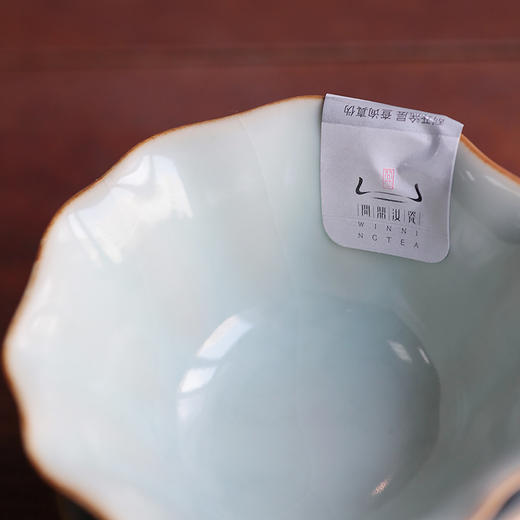 【问鼎】【黛蓝祥瑞杯2入】景德镇茶盏小茶杯个人陶瓷茶具品茗杯单杯 商品图6