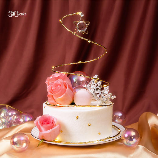 星光花园-鲜果奶油蛋糕，可选1.5磅 商品图0