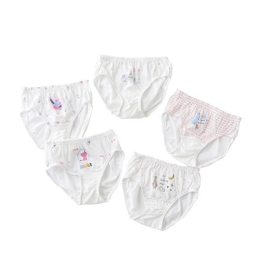 儿童纯棉三角内裤5条装（60-80码） 商品图1