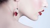 北京仓｜Ariadni Kypri-Valerie-红舞裙女孩 耳环（不对称）［希腊设计师］ 商品缩略图0