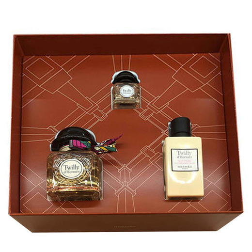 爱马仕丝意系列组合装（50ml香精+7.5ml香精+40ml润肤乳） 商品图0