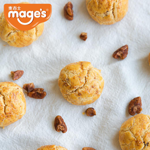 休闲零食-麦吉士山核桃坚果小酥306g*2盒 商品图2