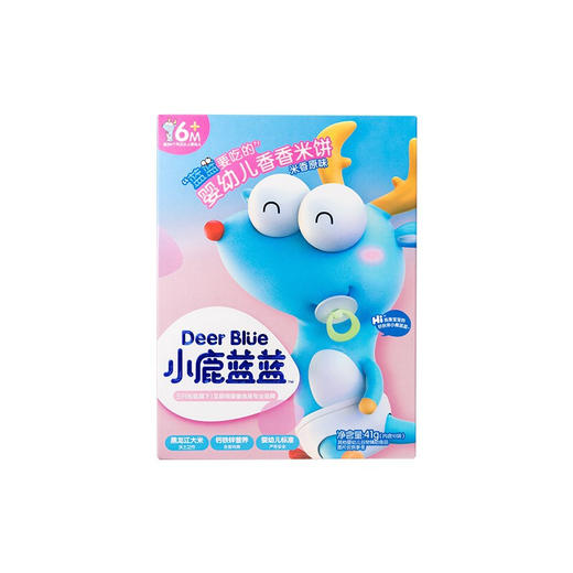 小鹿蓝蓝 婴幼儿米饼 商品图2