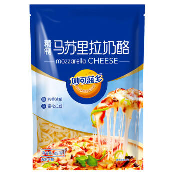 妙可蓝多 国产 马苏里拉芝士碎450g 商品图0