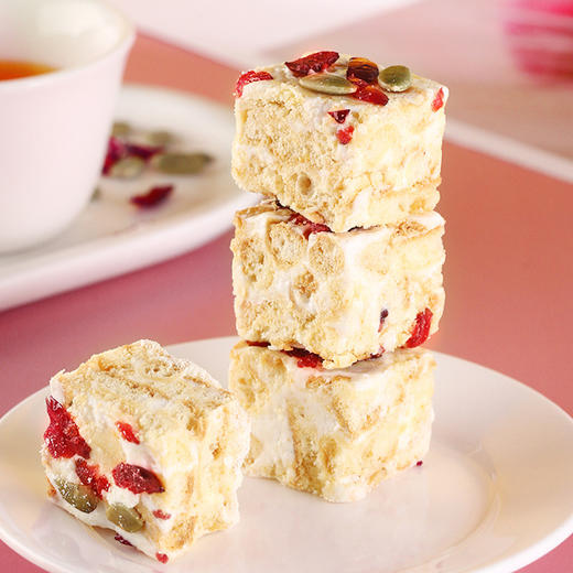 【XG味道】网红零食 蔓越莓雪花酥 多口味手工糕点休闲零食 商品图2