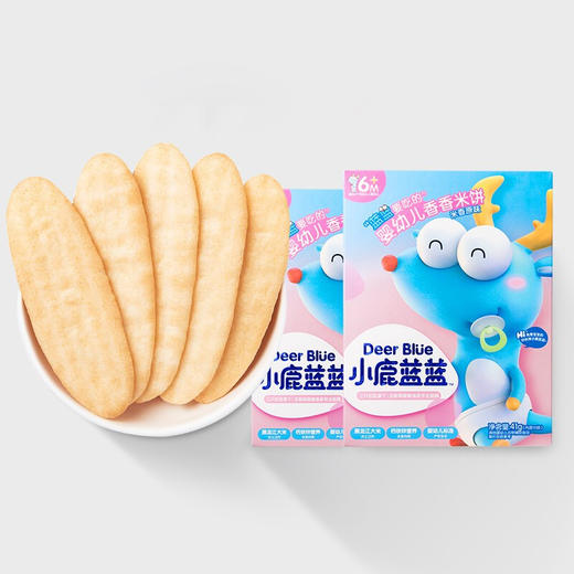 小鹿蓝蓝 婴幼儿米饼 商品图1