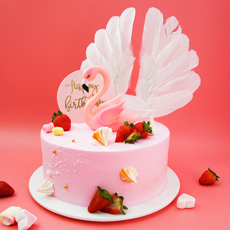 天使之翼蛋糕-1磅138元/2磅188元/3磅238元/ 4磅288元(天津）由于配送过程中配件容易倾 斜,收到蛋糕后,蛋糕的装饰配件需自己DY