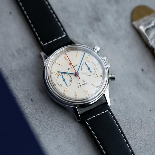 海鸥D304航空计时飞行员手动机械码表1963限量版皮带复古NATO 商品图0